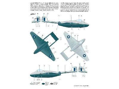 DH.100 Vampire Mk.I RAF,RAAF + Armee d.A - zdjęcie 4