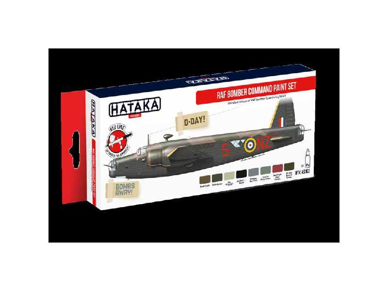 Htk-as102 RAF Bomber Command Paint Set - zdjęcie 1 Htk-as102 RAF Bomber Command Paint Set - zdjęcie 1