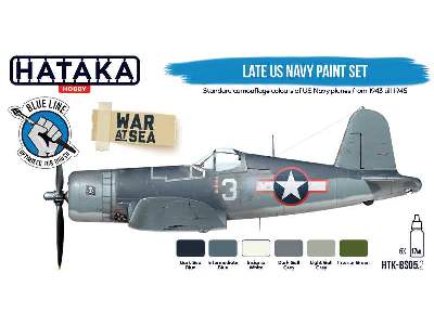 Htk-bs05.2 Late US Navy Paint Set - zdjęcie 3