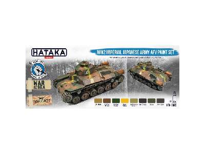 Htk-bs69 WW2 Imperial Japanese Army Afv Paint Set - zdjęcie 3