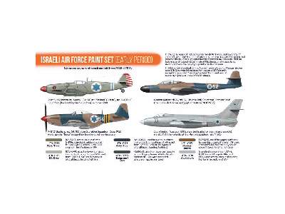 Israeli Air Force Paint Set (Early Period) - zdjęcie 2