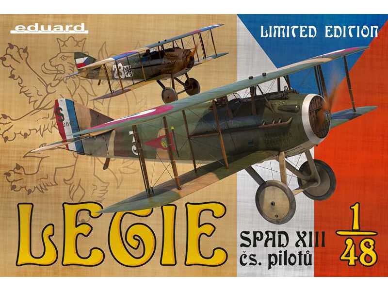 Legie - SPAD XIIIs flown by Czechoslovak pilots 1/48 - zdjęcie 1 Legie - SPAD XIIIs flown by Czechoslovak pilots 1/48 - zdjęcie 1
