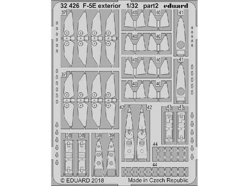 F-5E exterior 1/32 - Kitty Hawk - zdjęcie 1