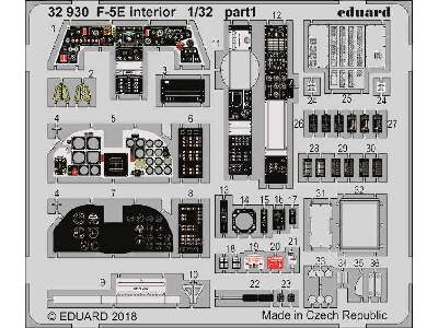 F-5E interior 1/32 - Kitty Hawk - zdjęcie 1