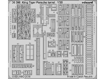 King Tiger Porsche turret 1/35 - Meng - zdjęcie 1