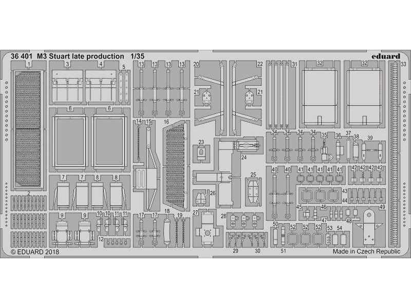 M3 Stuart late production 1/35 - zdjęcie 1