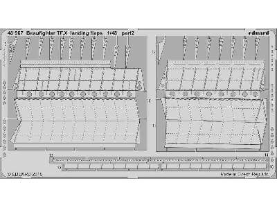 Beaufighter TF. X landing flaps 1/48 - Revell - zdjęcie 2