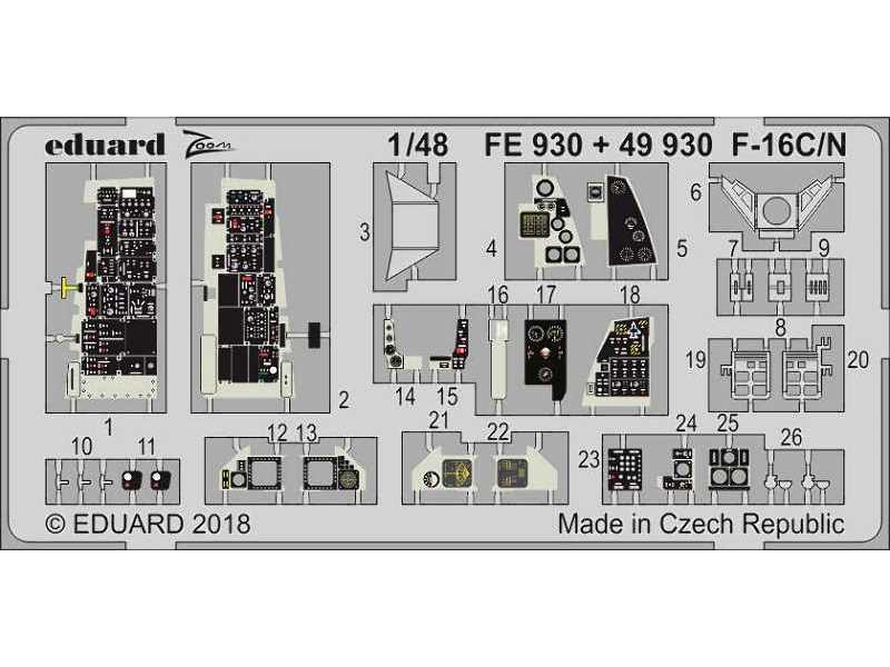 F-16C/ N 1/48 - zdjęcie 1 F-16C/ N 1/48 - zdjęcie 1