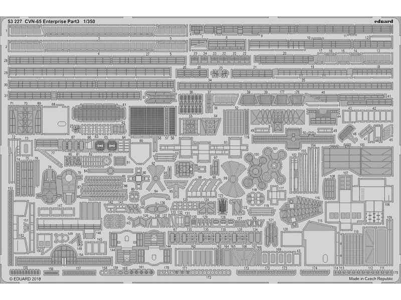 CVN-65 Enterprise pt.3 1/350 - Tamiya - zdjęcie 1