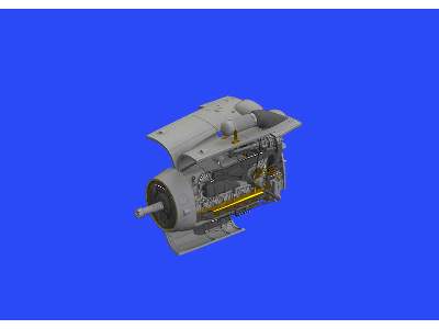 Bf 109G-6/ U4 engine 1/48 - Tamiya - zdjęcie 5