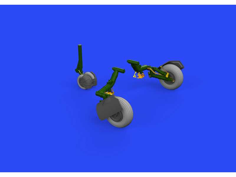 MiG-23ML wheels 1/48 - Eduard - zdjęcie 1 MiG-23ML wheels 1/48 - Eduard - zdjęcie 1