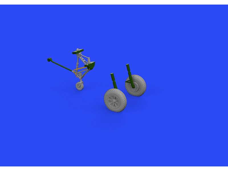 F4U wheels 1/72 - Tamiya - zdjęcie 1 F4U wheels 1/72 - Tamiya - zdjęcie 1