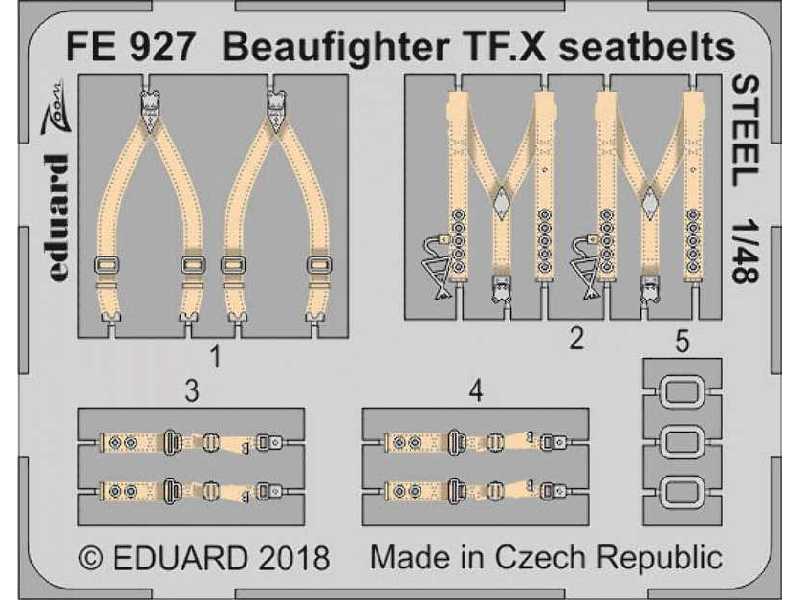 Beaufighter TF. X seatbelts STEEL 1/48 - Revell - zdjęcie 1 Beaufighter TF. X seatbelts STEEL 1/48 - Revell - zdjęcie 1