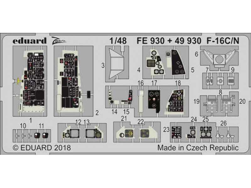 F-16C/ N 1/48 - zdjęcie 1 F-16C/ N 1/48 - zdjęcie 1