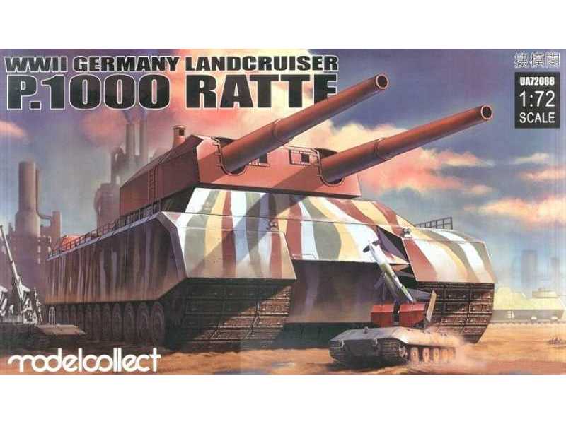 WWII Germany Landcruiser P.1000 Ratte - zdjęcie 1 WWII Germany Landcruiser P.1000 Ratte - zdjęcie 1