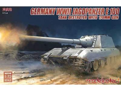 Germany WWII Jagdpanzer E-100 Tank Destroyer With 170mm Gun - zdjęcie 1