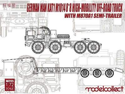 German Man Kat1 M1014 8x8 High-mobility Off-road Truck  - zdjęcie 1