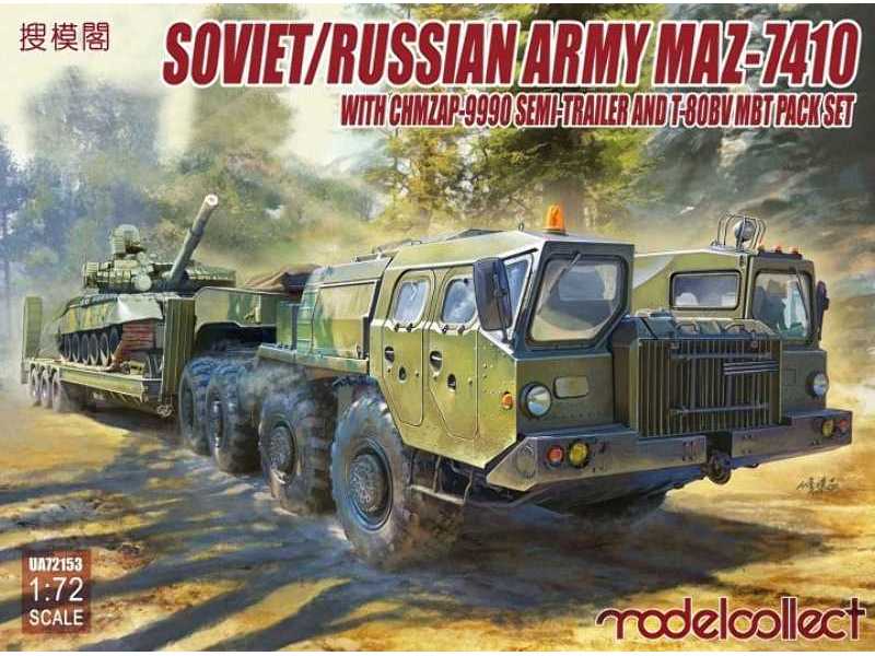 Soviet/Russian Army Maz-7410 With Chmzap-9990 Semi-trailer - zdjęcie 1 Soviet/Russian Army Maz-7410 With Chmzap-9990 Semi-trailer - zdjęcie 1