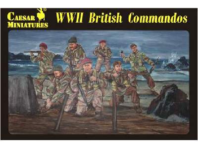 Figurki Brytyjscy komandosi - II W.Ś. - zdjęcie 1