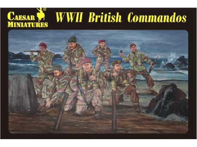 Figurki Brytyjscy komandosi - II W.Ś. - zdjęcie 1