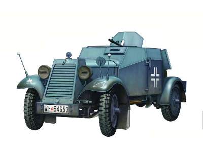 Niemiecki samochód pancerny Adler Kfz. 13 - zdjęcie 1