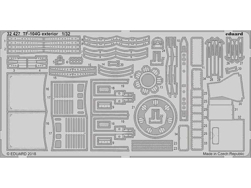 TF-104G exterior 1/32 - zdjęcie 1 TF-104G exterior 1/32 - zdjęcie 1