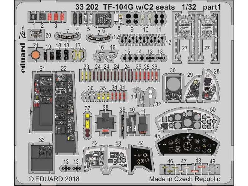 TF-104G w/ C2 seats 1/32 - zdjęcie 1 TF-104G w/ C2 seats 1/32 - zdjęcie 1
