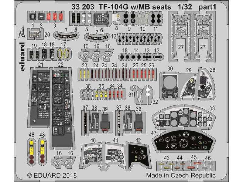 TF-104G w/ MB seats 1/32 - zdjęcie 1