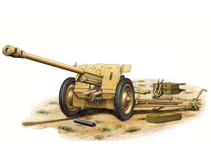 Niemieckie działo przeciwpancerne 76.2mm Pak36(r) - zdjęcie 1