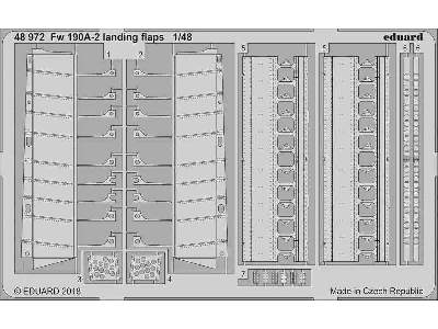 Fw 190A-2 landing flaps 1/48 - zdjęcie 1