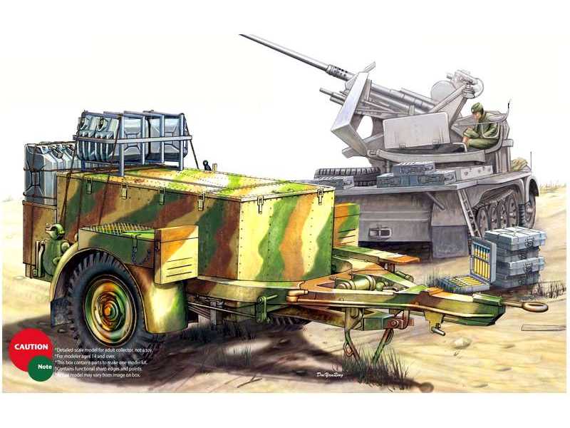 Niemiecka przyczepka Sd. Ah. 52 37mm do Flak 36/37 - zdjęcie 1 Niemiecka przyczepka Sd. Ah. 52 37mm do Flak 36/37 - zdjęcie 1