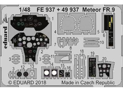 Meteor FR.9 interior 1/48 - zdjęcie 1