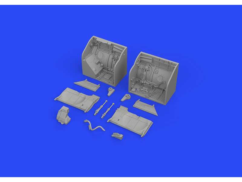MiG-23ML main wheels bay 1/48 - zdjęcie 1 MiG-23ML main wheels bay 1/48 - zdjęcie 1