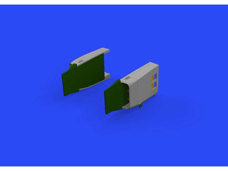 MiG-23MF engine air intakes 1/48 - zdjęcie 1