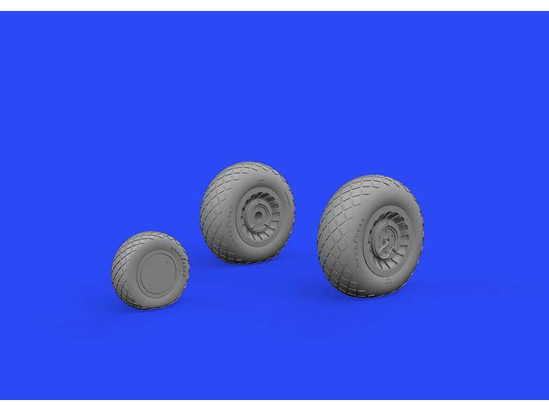 B-25 wheels 1/72 - zdjęcie 1 B-25 wheels 1/72 - zdjęcie 1