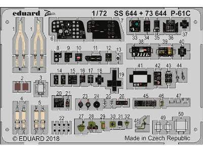 P-61C interior 1/72 - zdjęcie 1