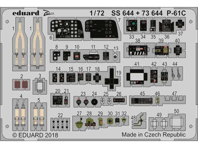 P-61C interior 1/72 - zdjęcie 1