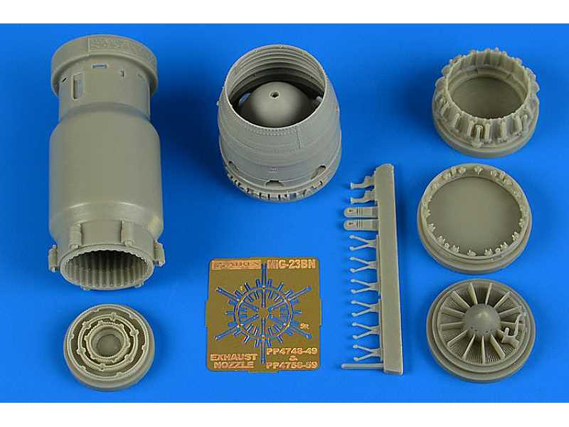 MiG-23BN late exhaust nozzle - opened - Trumpeter - zdjęcie 1 MiG-23BN late exhaust nozzle - opened - Trumpeter - zdjęcie 1