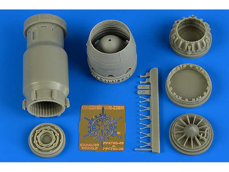 MiG-23BN late exhaust nozzle - closed - Trumpeter - zdjęcie 1 MiG-23BN late exhaust nozzle - closed - Trumpeter - zdjęcie 1
