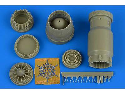 MiG-27 early exhaust nozzle - closed - Trumpeter - zdjęcie 1