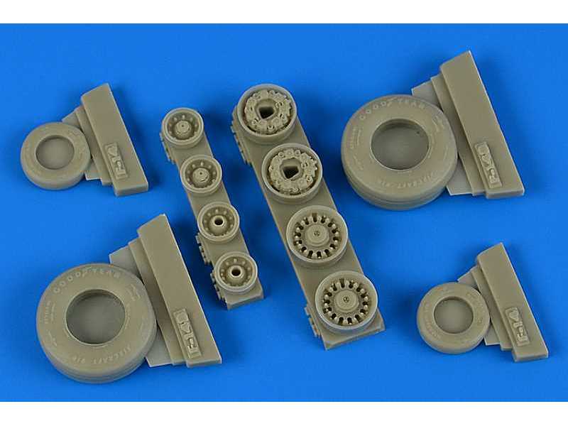 F-14B/D Tomcat weighted wheels - Tamiya - zdjęcie 1 F-14B/D Tomcat weighted wheels - Tamiya - zdjęcie 1