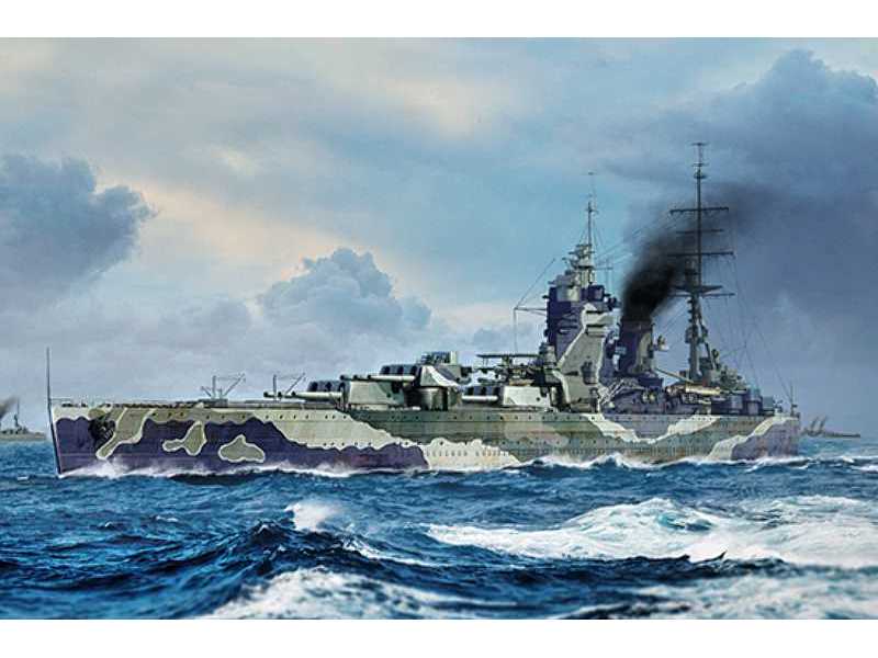 HMS Rodney - zdjęcie 1 HMS Rodney - zdjęcie 1