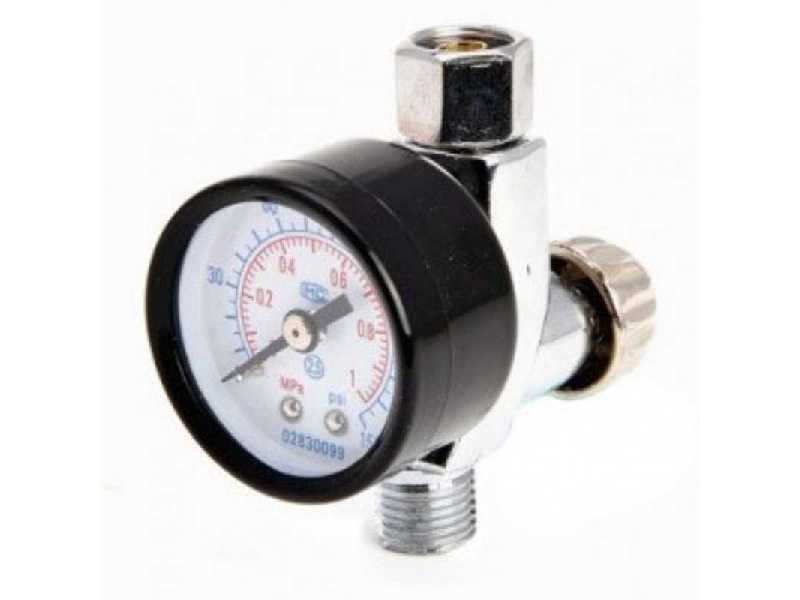 Regulator Powietrza Z Manometrem 1/4” - zdjęcie 1 Regulator Powietrza Z Manometrem 1/4” - zdjęcie 1