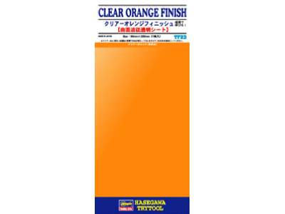 71823  Clear Orange Finish - zdjęcie 1
