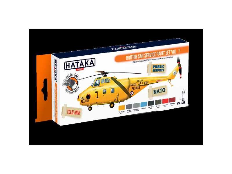 British Sar Service Paint Set Vol.1 - zdjęcie 1 British Sar Service Paint Set Vol.1 - zdjęcie 1