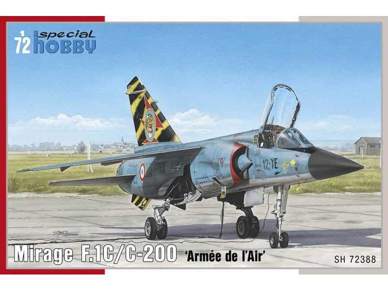 Mirage F.1C/C-200 Armée de ľ Air - zdjęcie 1 Mirage F.1C/C-200 Armée de ľ Air - zdjęcie 1