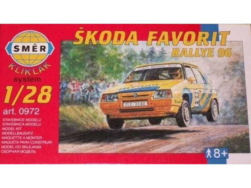 Skoda Favorit Rallye 96 - Kliklak System - zdjęcie 1 Skoda Favorit Rallye 96 - Kliklak System - zdjęcie 1