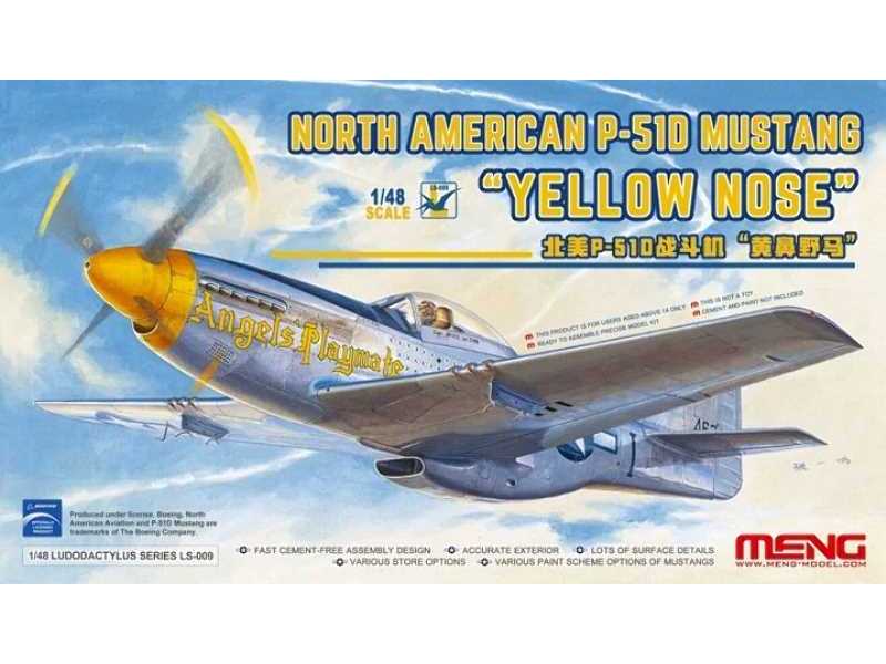 North American P-51d Mustang Yellow Nose - zdjęcie 1 North American P-51d Mustang Yellow Nose - zdjęcie 1