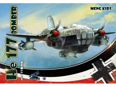 He 177 Bomber White Sprues Version - zdjęcie 1