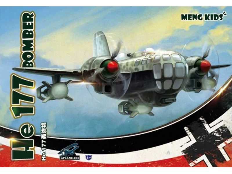 He 177 Bomber White Sprues Version - zdjęcie 1 He 177 Bomber White Sprues Version - zdjęcie 1